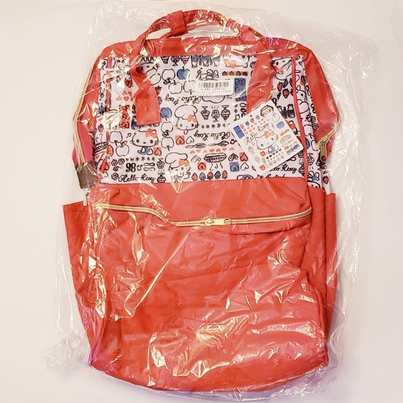 Hello Kitty Rusack Back Pack-Red - Picture 2 of 3